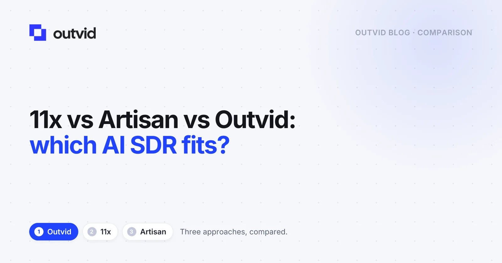 11x AI vs Artisan vs Outvid: Which AI SDR Is Right for You?