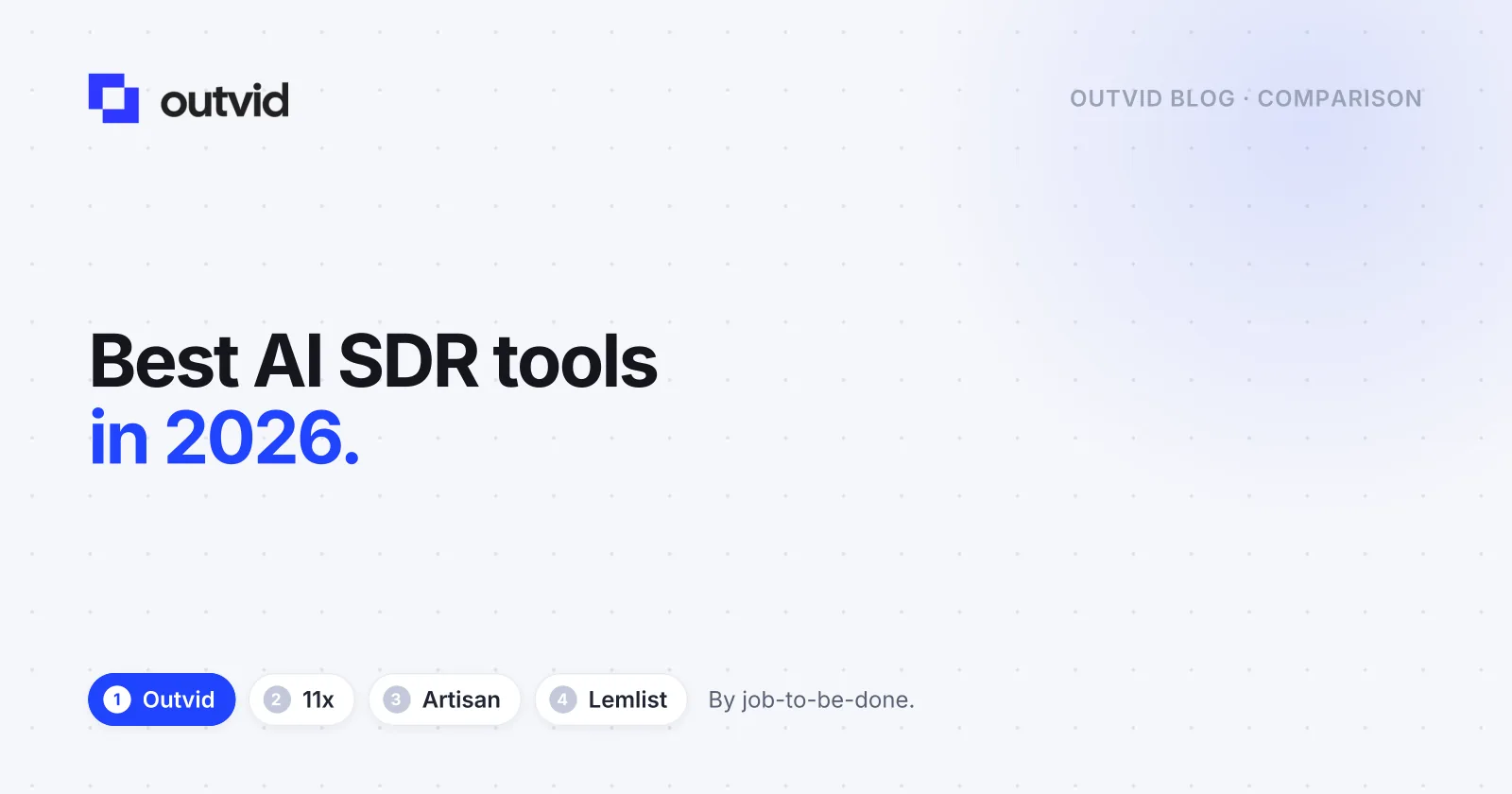 Best AI SDR Tools in 2026: A Comprehensive Comparison