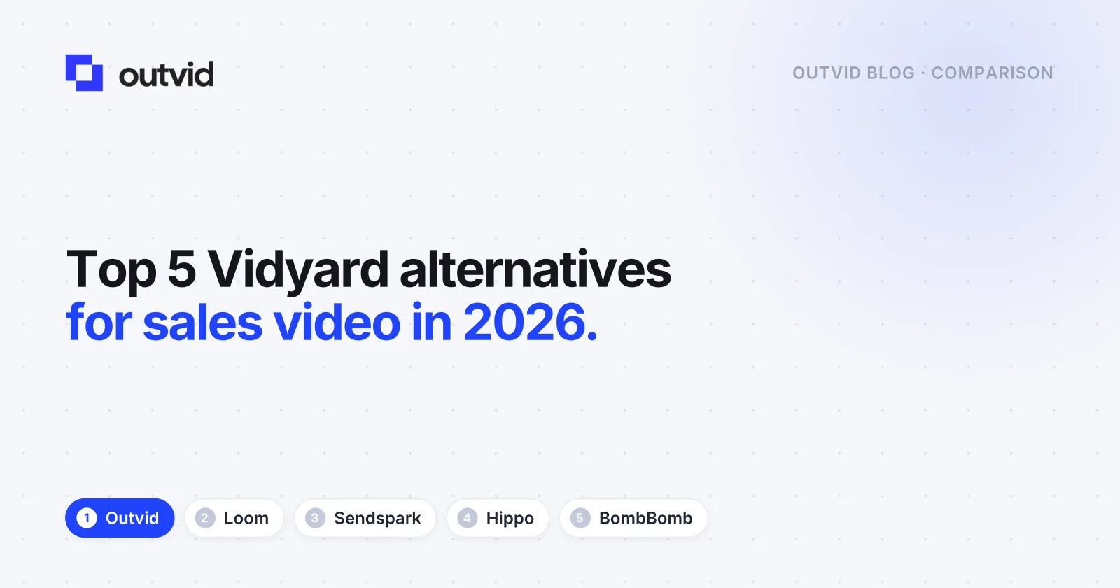 Top 5 Vidyard Alternatives for Sales Video Outreach in 2026