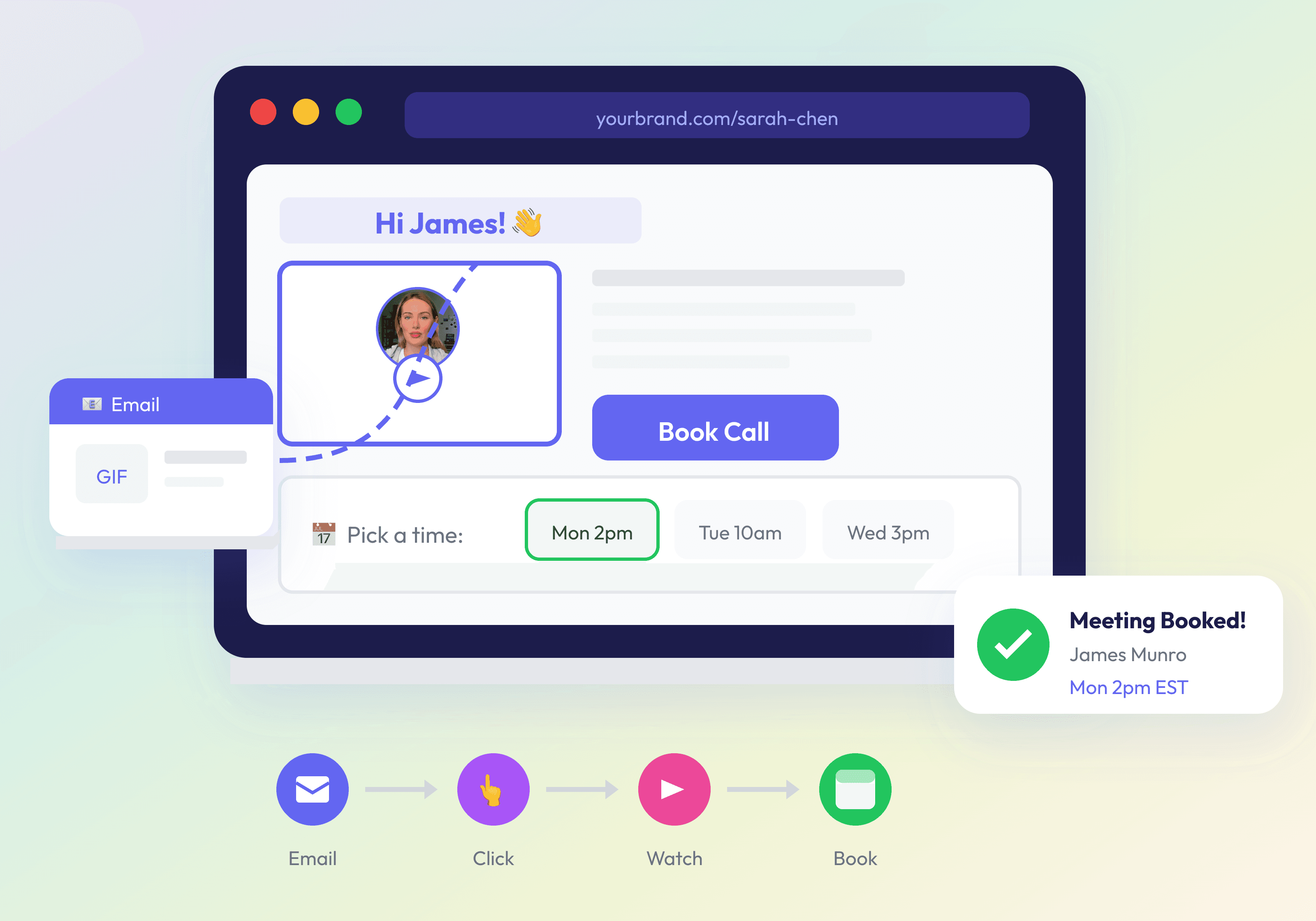 Prospecting layout composition preview